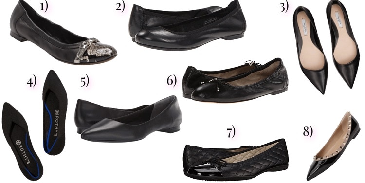 Flat shoes for work
