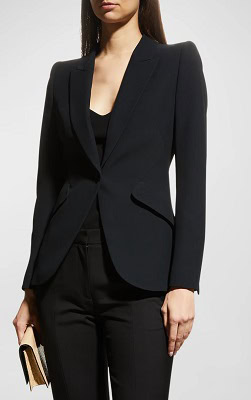 one of the best designer suits for women: McQueen