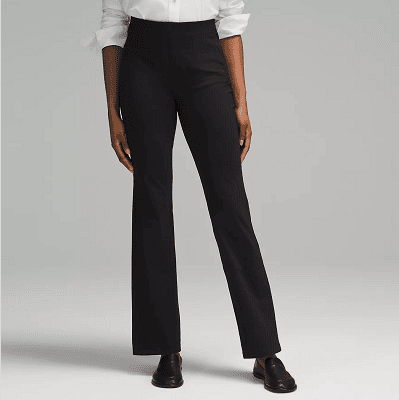 comfortable athleisure work pants from Lululemon
