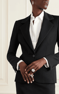 one of the best basic designer suits for women: The Row