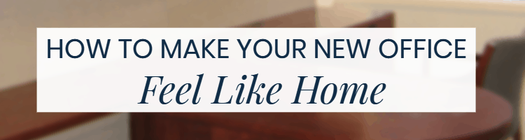 graphic with desk in background and text reading 