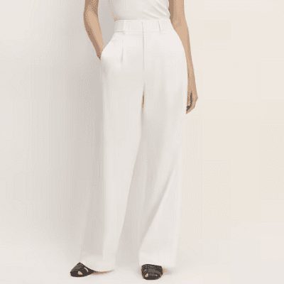 white pants for work