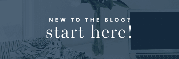 NEW TO THE BLOG? START HERE
